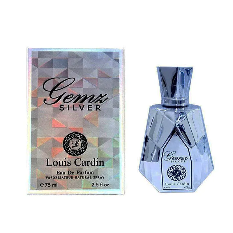 Louis Cardin Gemz Silver Homme Eau De Parfume 75 ML